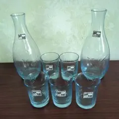 パイロン 硝子徳利 お猪口 セット
