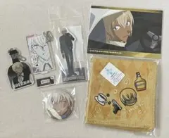 名探偵コナン　安室透　バーボン　公式アプリ 缶バッジ　グッズまとめ売り