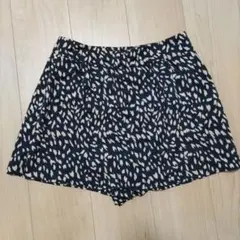 natural beauty basic ミニスカート　レオパード柄　キュロット