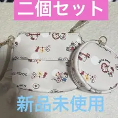 ハローキティミニポーチ 丸型ポーチ