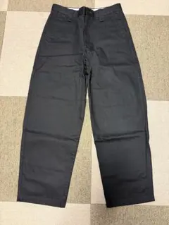 UNIQLO U ワイドフィットチノパン 黒　79cm 未使用 美品