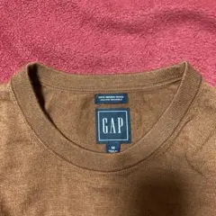 GAP ブラウン 長袖セーター　ウール100% machine washable