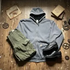 00s Carhartt サーマルライナー フーディジャケット メキシコ製 古着