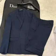 【美品】DiorHomme Dior ディオールオム メンズ スーツ 44 紺のサムネイル