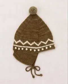 Misha & Puff Zig Zag Pointy Peak Hat