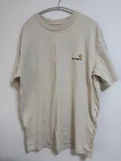Carhartt WIP 刺繍ロゴ Tシャツ ベージュ Mのサムネイル