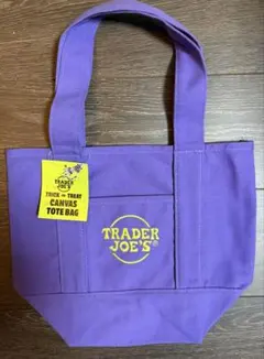 TRADER JOE’S ミニトートバッグ ハロウィンカラー