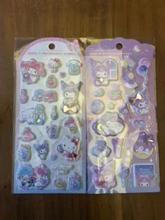 クロミ　サンリオ　 ジュエルマシュマロステッカー 2シート