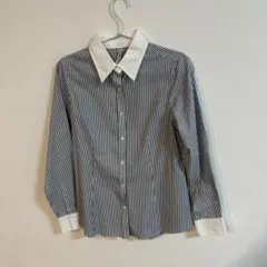 UNIQLO ストライプ長袖シャツ クリーニング済
