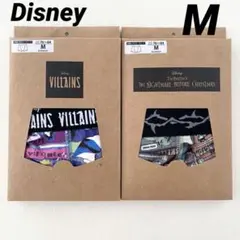 ディズニー　ヴィランズ　ナイトメア　メンズ　ボクサーパンツ　前閉じ　M 2枚