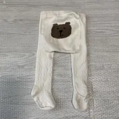 babygap くまタイツ 0-12m