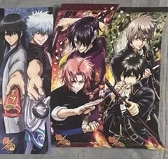 銀魂　キャラポスコレクション ジャンフェス限定　3点セット
