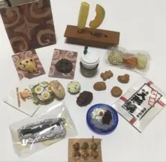 リーメント　食べ歩き日記２種セット　他ミニチュアセットのサムネイル