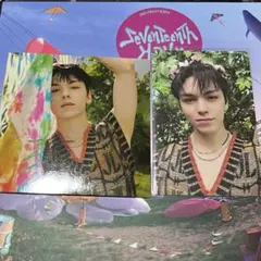 セブチ バーノン heaven トレカ ステッカー seventeen 花冠