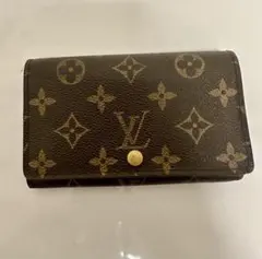 LOUIS VUITTON2つ折り財布 モノグラム ポルトモネジップ