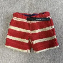 FITH WORKS ボアボーダーハーフパンツ S