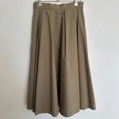 ベージュ フレアスカート サイズ38