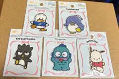サンリオ　パイルワッペンシール　5点セット