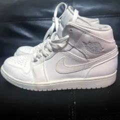 NIKE Air Jordan ホワイト ハイカット スニーカー　27㎝ US9