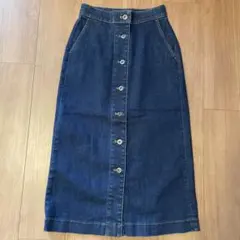 UNIQLO ストレッチデニムロングスカート