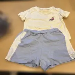 Tシャツとショートパンツセット 80