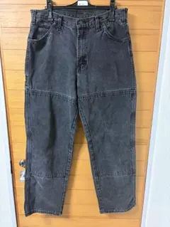 Dickiesダブルニー ブラックデニム 34×30 MEXICO製