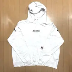 BEN DAVIS 白パーカー フーディ