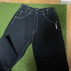 XLARGE ブラック ワークパンツ XL