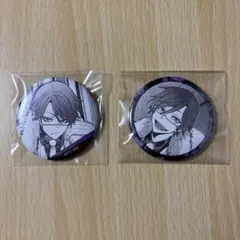 2点　缶バッジ　桃華月詠　桃源暗鬼　原作絵