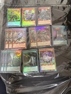 遊戯王ラッシュデュエル 叛骨ネクメイドデッキパーツ 14枚＋ノーマル36