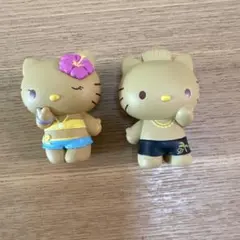 サンリオ みんなでバカンスフィギュア ハローキティ ディアダニエル ガチャガチャ