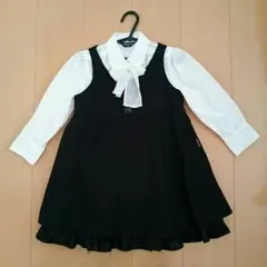 美品☆コムサ 120㎝ワンピース、110㎝ブラウスセット