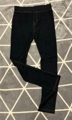 デニム風 ロングパンツ 130cm