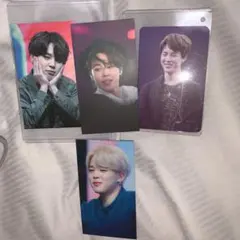 BTS ジミン　マスターニム　トレカ　４枚セット