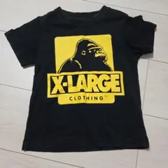 X-LARGE ゴリラロゴ Tシャツ ブラックのサムネイル