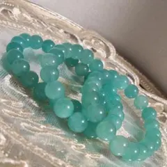 ◆アマゾナイト◆3本セット◆ブレスレット◆天然石◆①◆