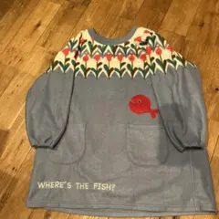 きんぎょがにげた　フリース　エプロン　保育士