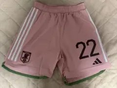 【M】adidas サッカー日本代表 ハーフパンツ 桜餅のサムネイル