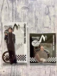 【SnowMan】2025-2026 ON アクスタ　ミラーステッカー 目黒蓮