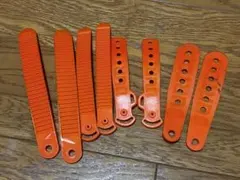 バートンBURTONバインディング用パーツ【スライダー&タン両足セット】オレンジ