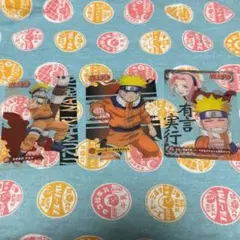 NARUTO うずまきナルト クリアカード 3枚