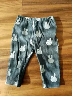 petit main プティマインmiffyミッフィー 総柄レギンス　サイズ80