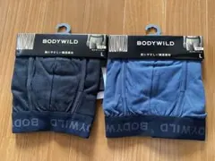 BODYWILD ボクサーパンツ 前あき 2枚セット Lサイズ