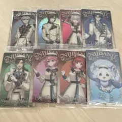 ウエハースカード8点セット