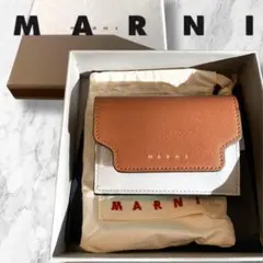 新品未使用　MARNI マルニ　折り財布　ミニ財布　コンパクト財布　カードケース