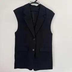 GU ブラックノースリーブベスト Sサイズ