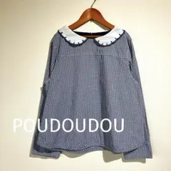 ブラウス チェック