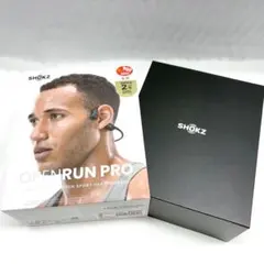 SHOKZ 骨伝導イヤホン OPENRUN PRO Black