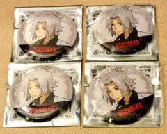 家庭教師ヒットマンREBORN 獄寺隼人 4点　缶バッジ　アニメジャパン