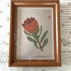 ART251　「ハマベブドウ」　ボタニカルアート ART351 「ハマベブドウ」 ボタニカルアート - メルカリ
